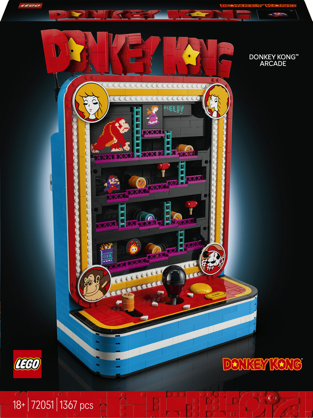 LEGO Super Mario 72051 Donkey Kong™ ‑pelikone – kuva 1