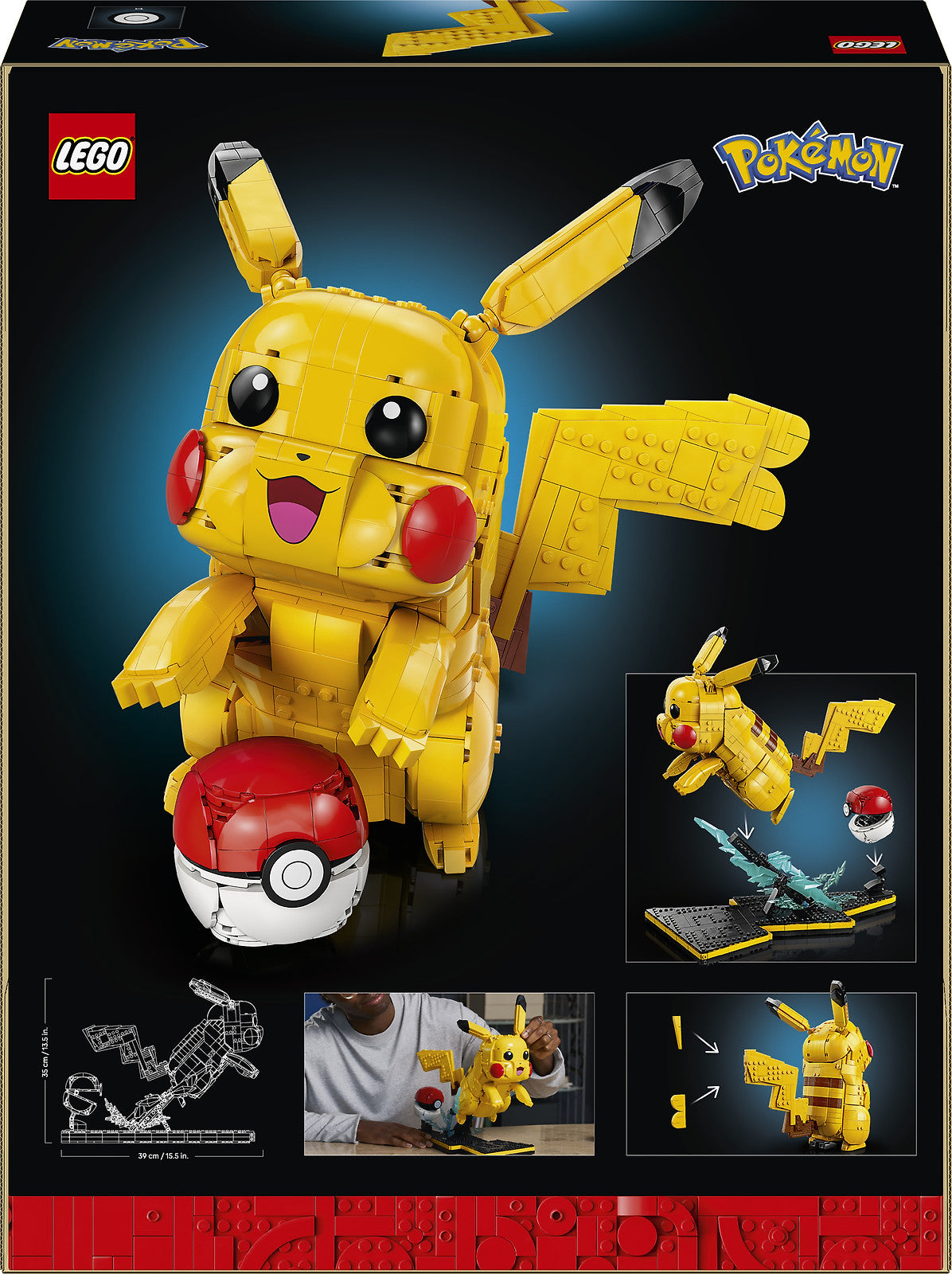 LEGO Pokémon 72152 - Pikachu ja Poképallo – kuva 2