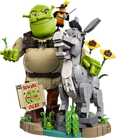 LEGO Shrek 72423: Shrek, Aasi ja Saapasjalkakissa – kuva 3