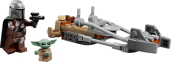 LEGO Star Wars TM 75436 Mandalorialaisen ja Grogun kiituripyörä – kuva 3