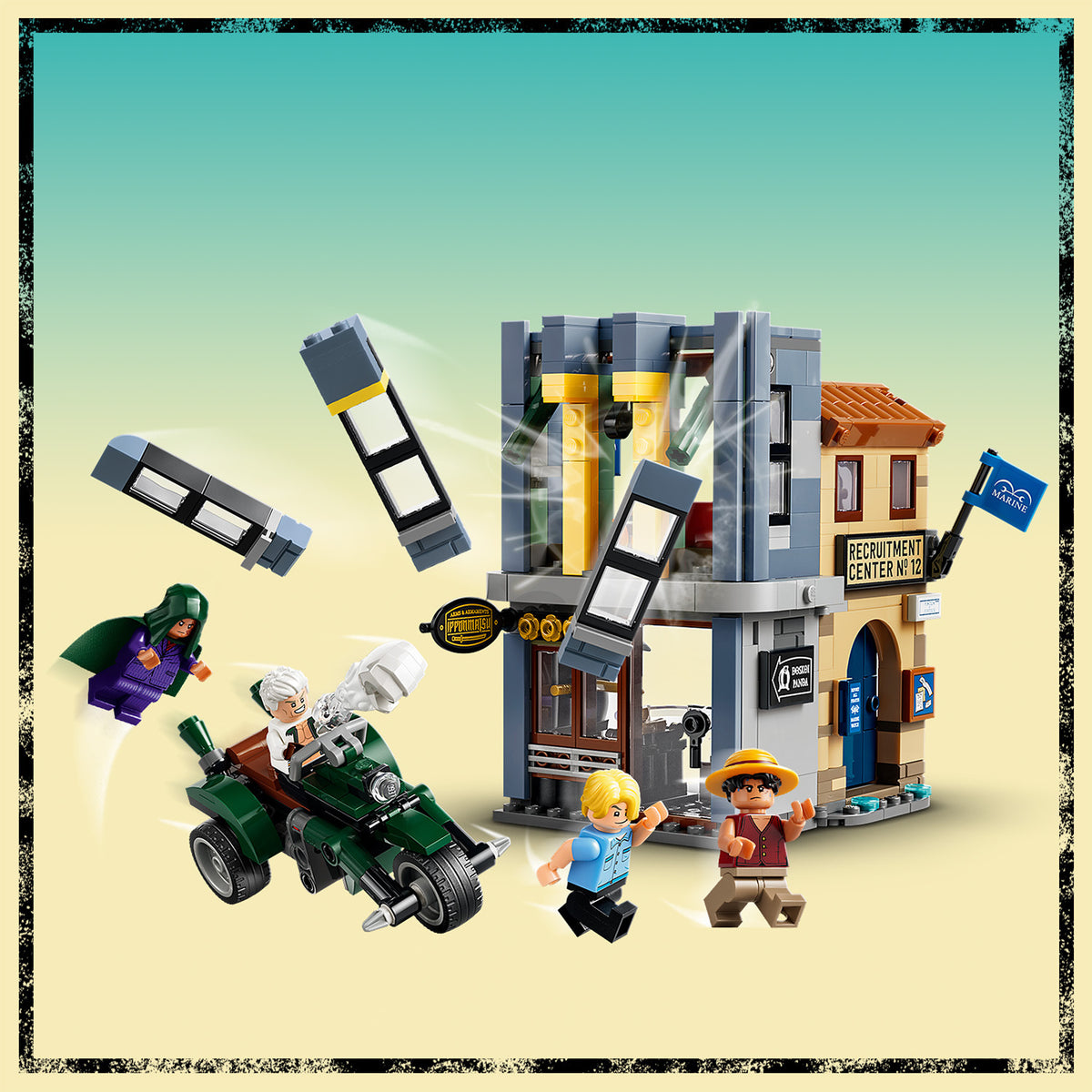 LEGO ONE PIECE 75642 Kohtaaminen eversti Smokerin kanssa – kuva 8