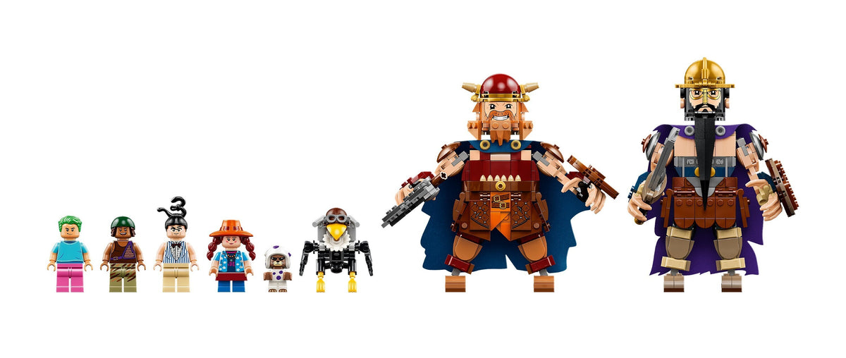LEGO ONE PIECE 75644 Dorry vastaan Brogy – Little Gardenin jättiläiset – kuva 7