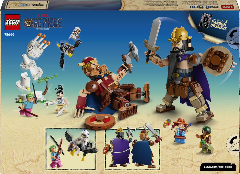 LEGO ONE PIECE 75644 Dorry vastaan Brogy – Little Gardenin jättiläiset – kuva 2