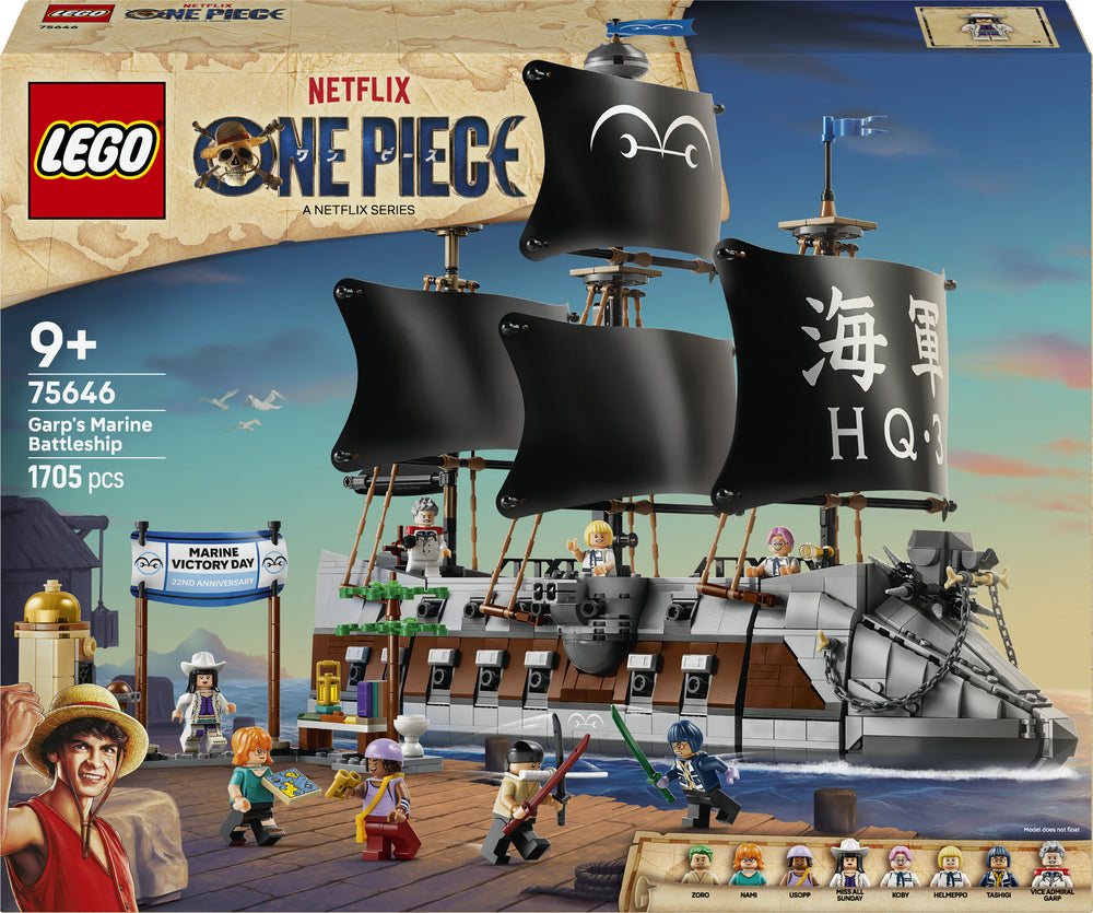 LEGO ONE PIECE 75646 Garpin taistelulaiva