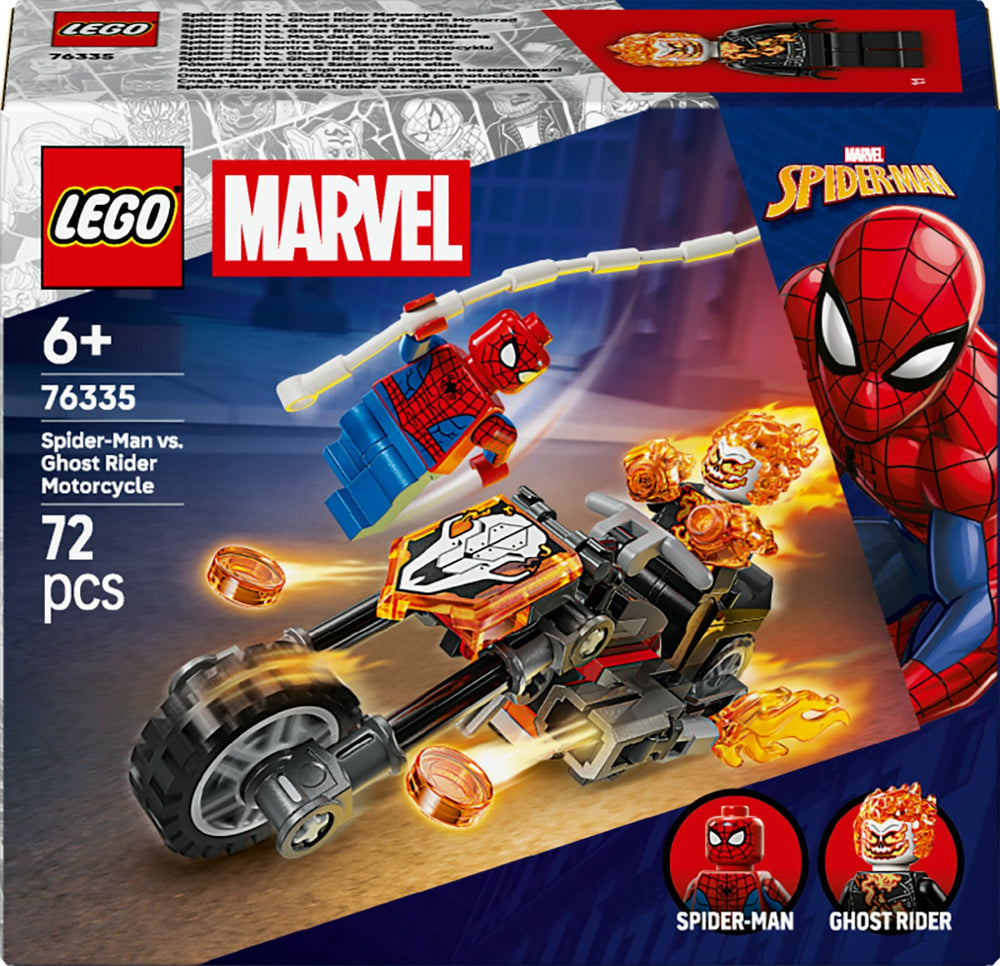LEGO Super Heroes Marvel 76335 Spider-Man vastaan Aaveajajan moottoripyörä – kuva 1