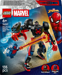 LEGO Super Heroes Marvel 76337 Miles Morales -robotti vastaan Spider-Man 2099