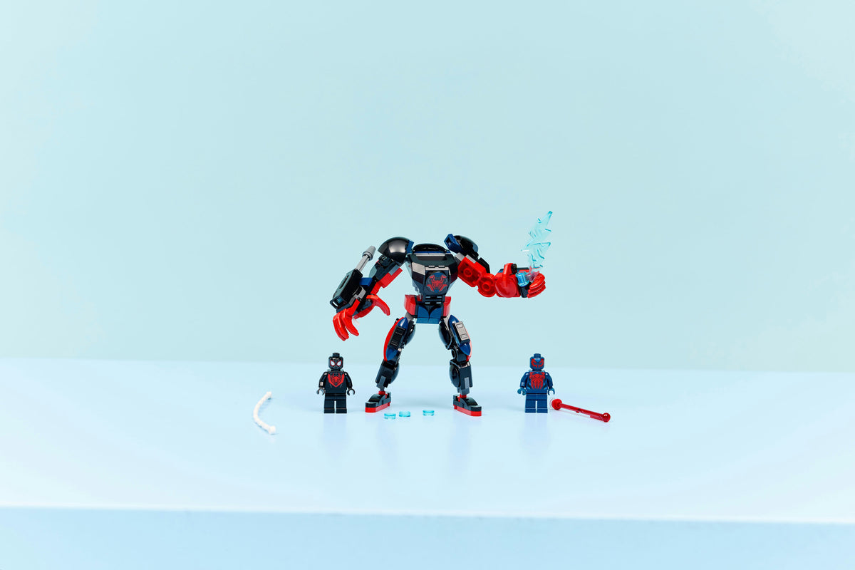 LEGO Super Heroes Marvel 76337 Miles Morales -robotti vastaan Spider-Man 2099 – kuva 5