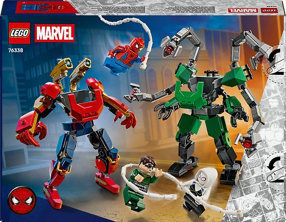 LEGO Super Heroes Marvel 76338 Mech-taistelu: Spider-Man vastaan Tohtori Mustekala – kuva 2