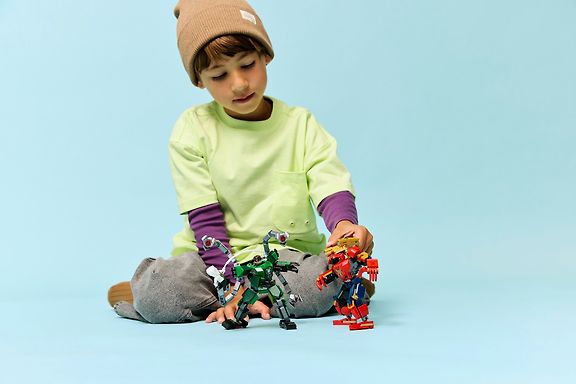 LEGO Super Heroes Marvel 76338 Mech-taistelu: Spider-Man vastaan Tohtori Mustekala – kuva 5