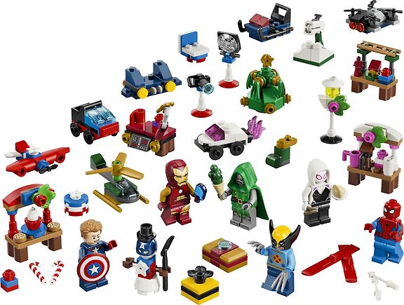 LEGO Marvel 76340 Joulukalenteri 2026 – kuva 2