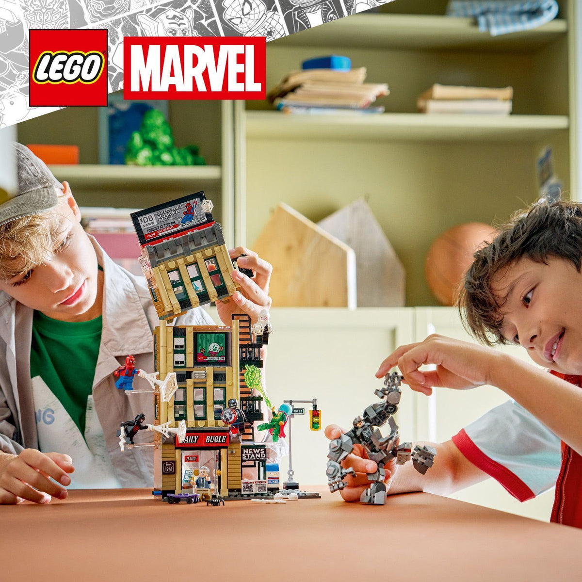 LEGO Super Heroes Marvel 76342 Spider-Man vastaan Mysterio: Daily Bugle – kuva 8