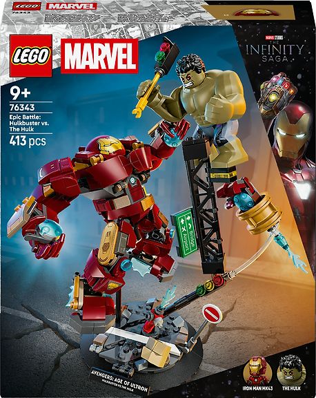 LEGO Super Heroes Marvel 76343 Hulkbuster vastaan Hulk – kuva 1