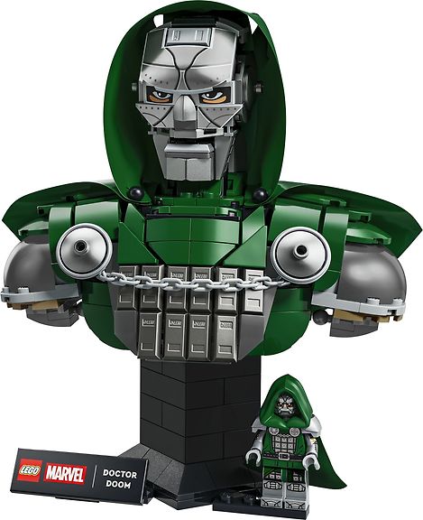 LEGO Marvel 76345 – Tohtori Doomin rintakuva – kuva 2