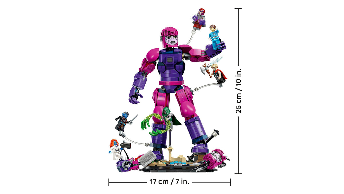 LEGO Super Heroes Marvel 76348 Eeppinen taistelu: Avengers: Doomsday – kuva 3