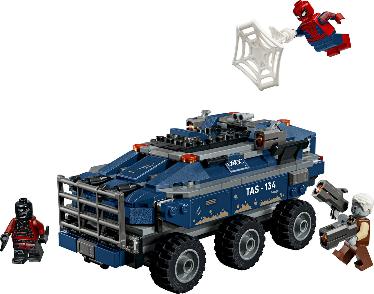 LEGO Marvel 76349 Spider-Man ja vankikuljetuksen takaa-ajo – kuva 3