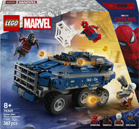 LEGO Marvel 76349 Spider-Man ja vankikuljetuksen takaa-ajo