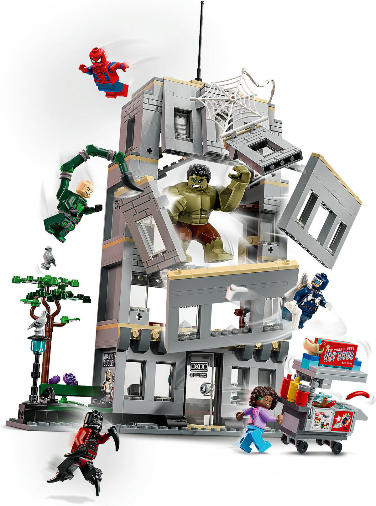 LEGO Marvel 76350 Eeppinen yhteenotto: Spider-Man vastaan Hulk – kuva 4