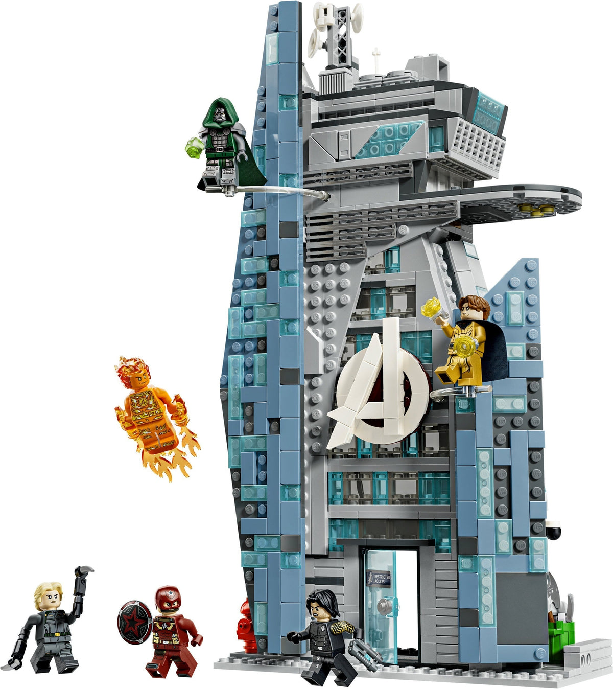 LEGO Super Heroes Marvel 76352 Avengerien uusi torni Avengers: Doomsday ‑elokuvasta – kuva 2