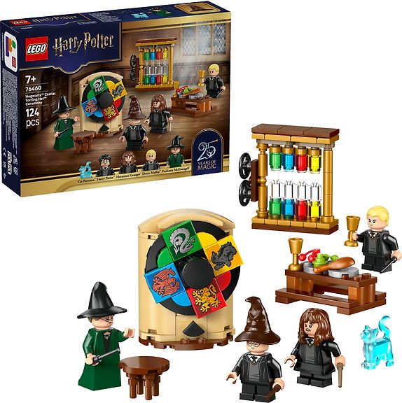 LEGO Harry Potter 76460 Tylypahkan linna: Lajitteluhattuseremonia – kuva 3