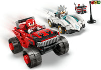 LEGO Sonic 77118 Silverin auto vastaan Knucklesin monsteriauto