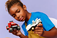 LEGO Sonic 77118 Silverin auto vastaan Knucklesin monsteriauto