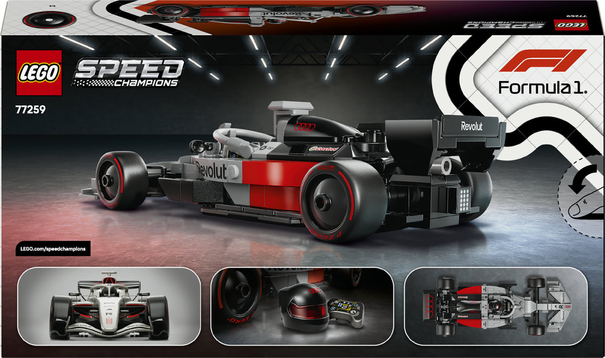 LEGO Speed Champions 77259 Audi Revolut F1® Team R26 ‑kilpa-auto 7