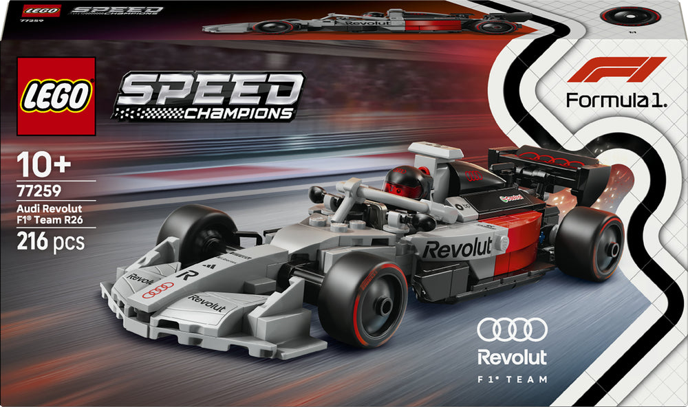 LEGO Speed Champions 77259 Audi Revolut F1® Team R26 ‑kilpa-auto 1