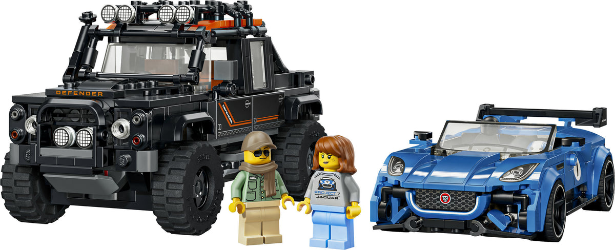 LEGO Speed Champions 77264 - Jaguar Project 7 ja Land Rover Defender 2