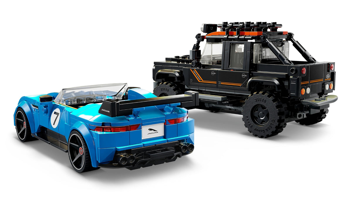 LEGO Speed Champions 77264 - Jaguar Project 7 ja Land Rover Defender 6