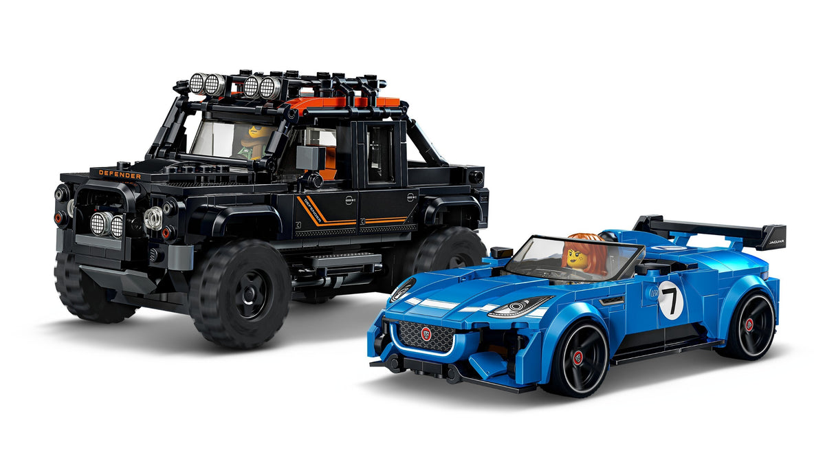 LEGO Speed Champions 77264 - Jaguar Project 7 ja Land Rover Defender 3