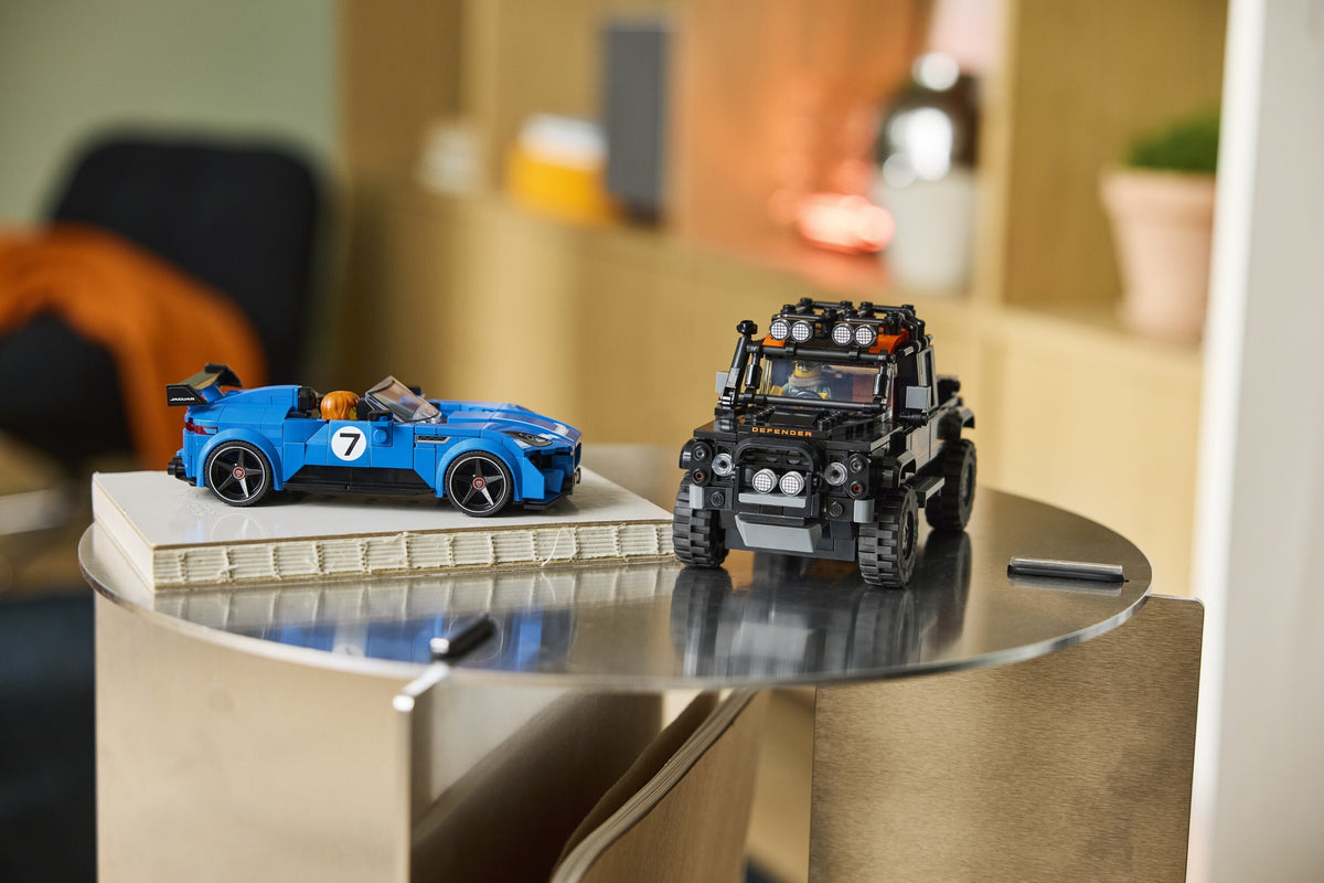LEGO Speed Champions 77264 - Jaguar Project 7 ja Land Rover Defender 14