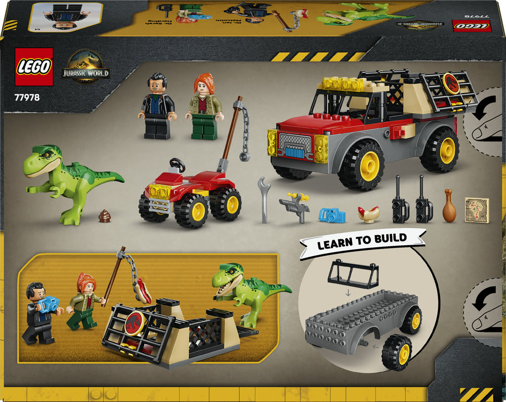 LEGO Jurassic World 77978 Nuoren T. rexin kuljetusauto – kuva 2