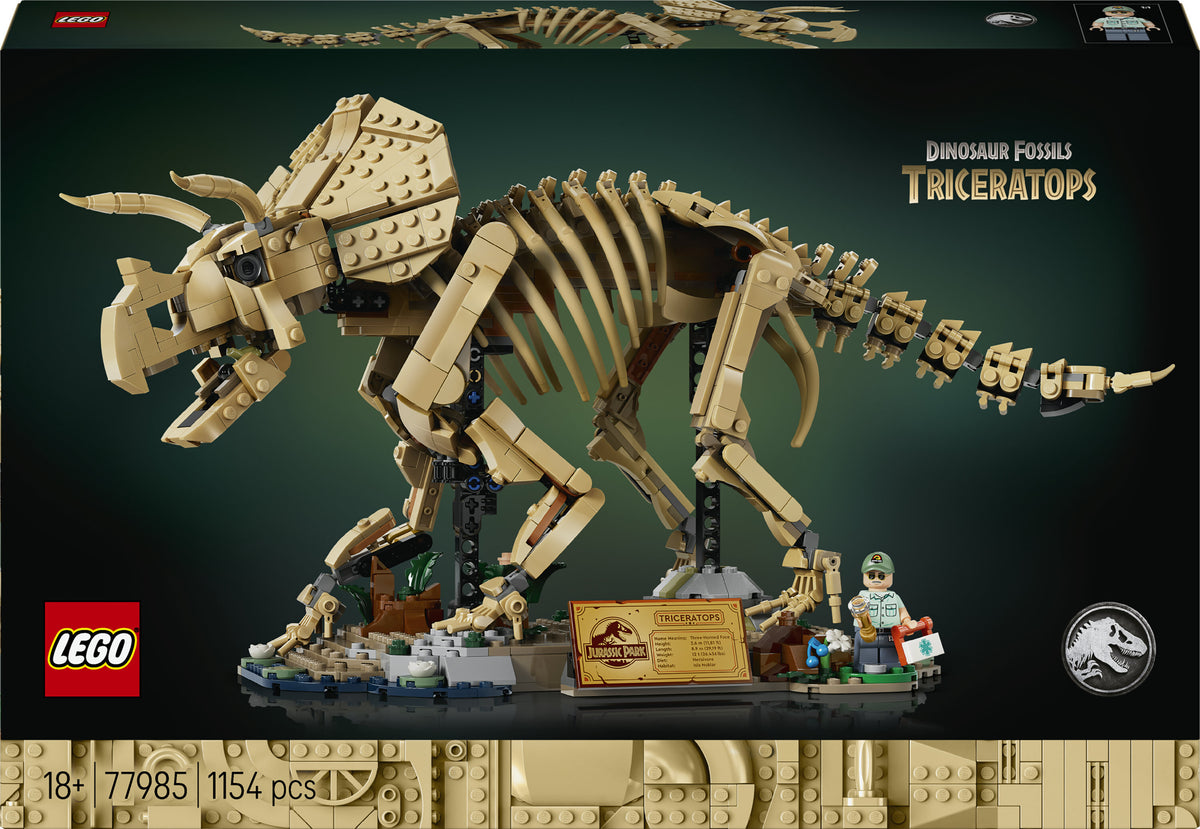 LEGO Jurassic World 77985 Dinosaurusfossiilit: Triceratops