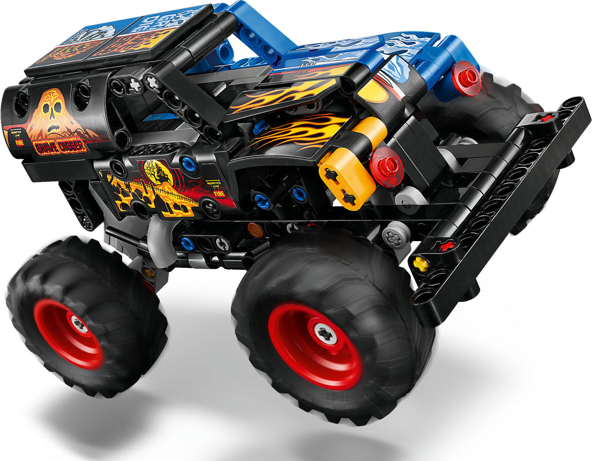 LEGO Technic 42219 Monster Jam™ Grave Digger™ tuli ja jää – kuva 4