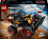 LEGO Technic 42219 Monster Jam™ Grave Digger™ tuli ja jää
