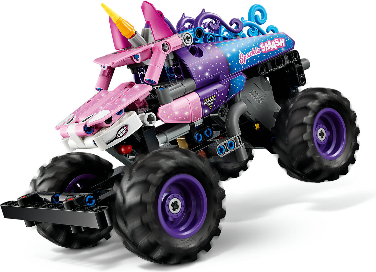 LEGO Technic 42220 Monster Jam™ Sparkle Smash™ vetomoottorilla – kuva 4
