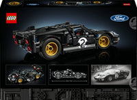 LEGO Technic 42223 1966 Ford GT40 MKII ‑kilpa-auto – kuva 2