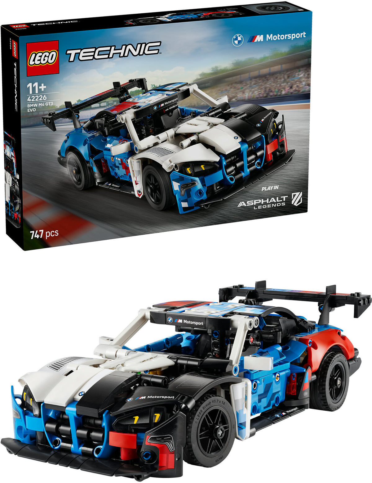 LEGO Technic 42226 BMW M4 GT3 EVO kilpa-auto – kuva 14