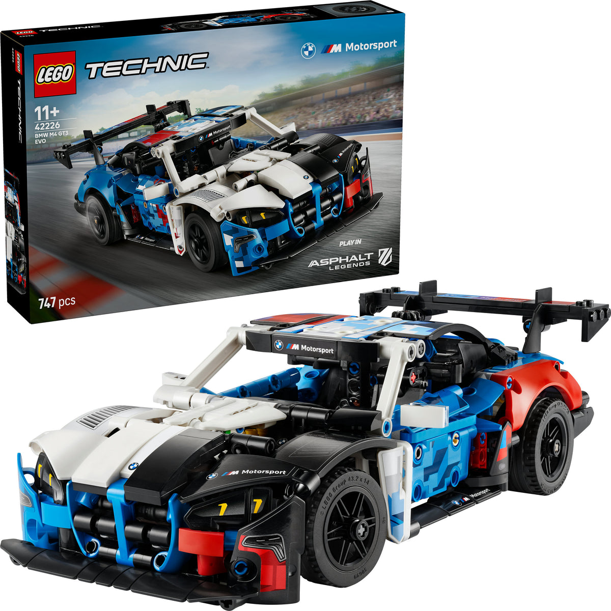 LEGO Technic 42226 BMW M4 GT3 EVO kilpa-auto – kuva 13