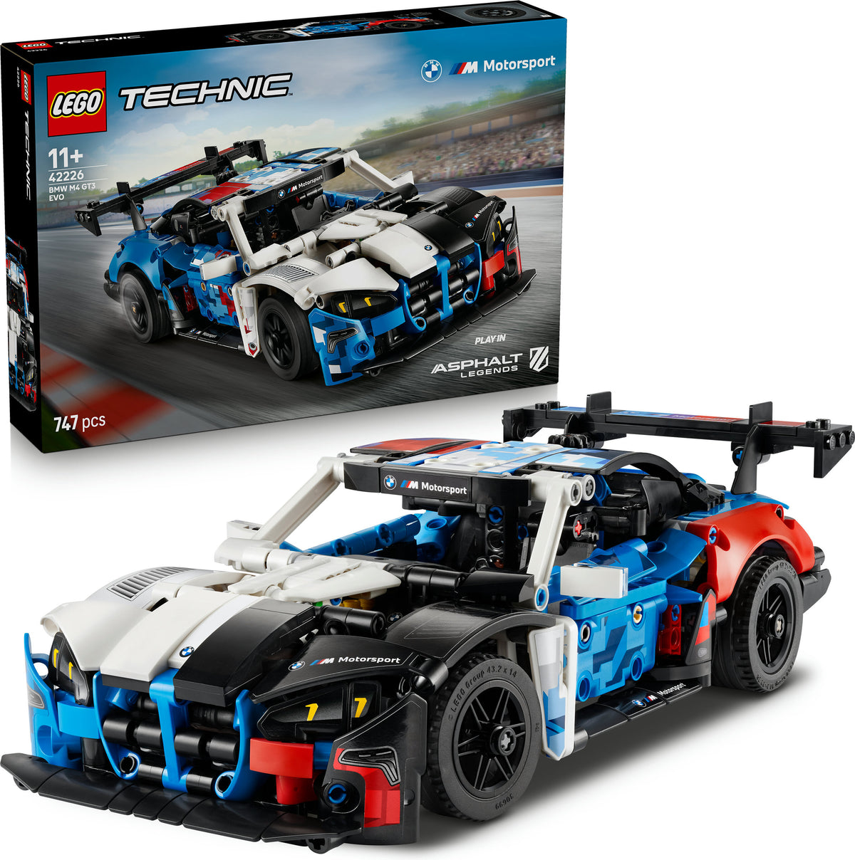 LEGO Technic 42226 BMW M4 GT3 EVO kilpa-auto – kuva 15