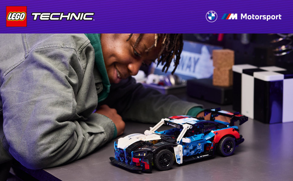 LEGO Technic 42226 BMW M4 GT3 EVO kilpa-auto – kuva 25