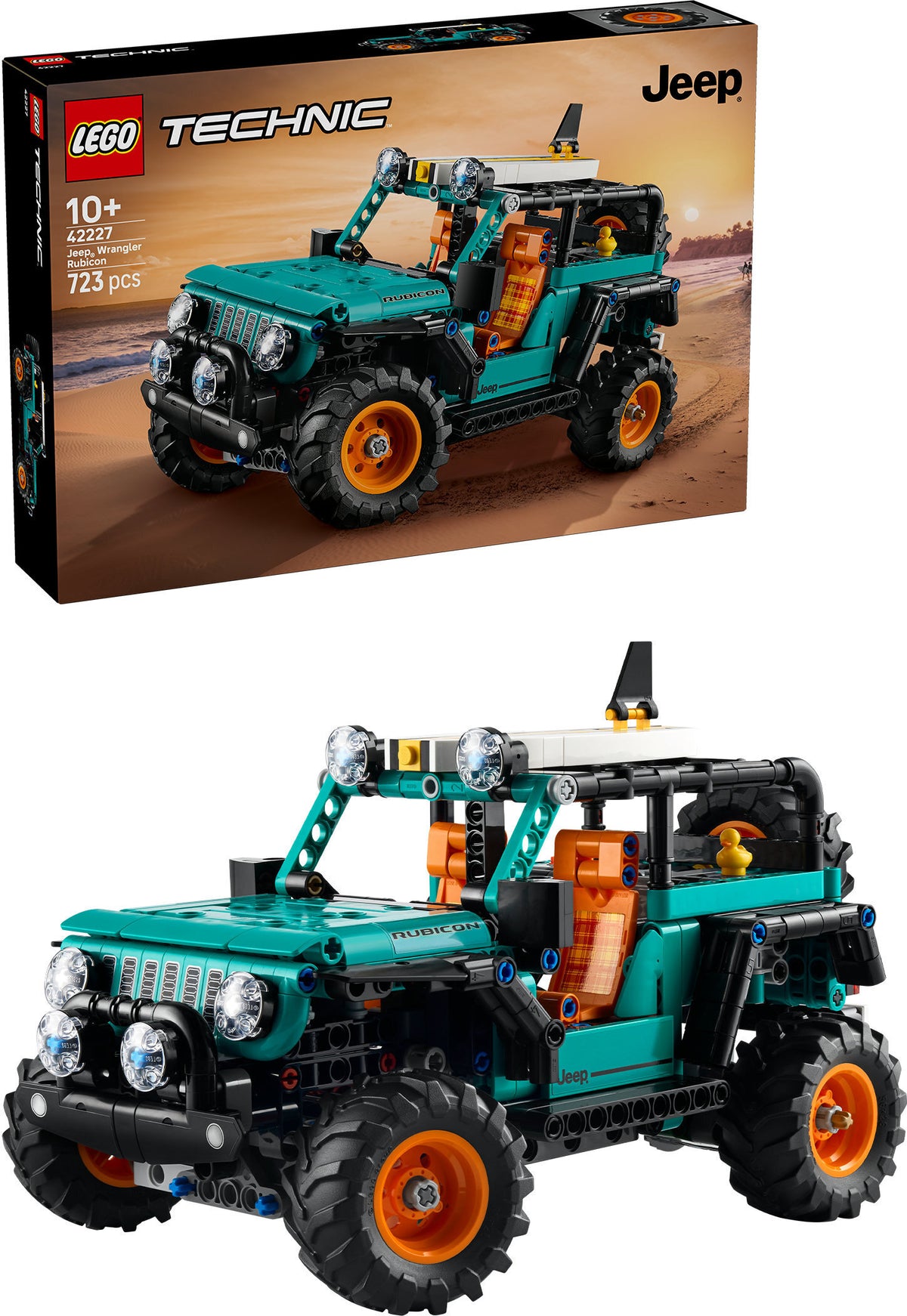 LEGO Technic 42227 Jeep® Wrangler Rubicon maasturi – kuva 14