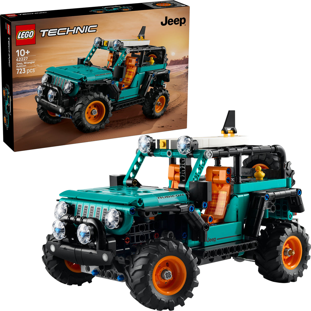 LEGO Technic 42227 Jeep® Wrangler Rubicon maasturi – kuva 13