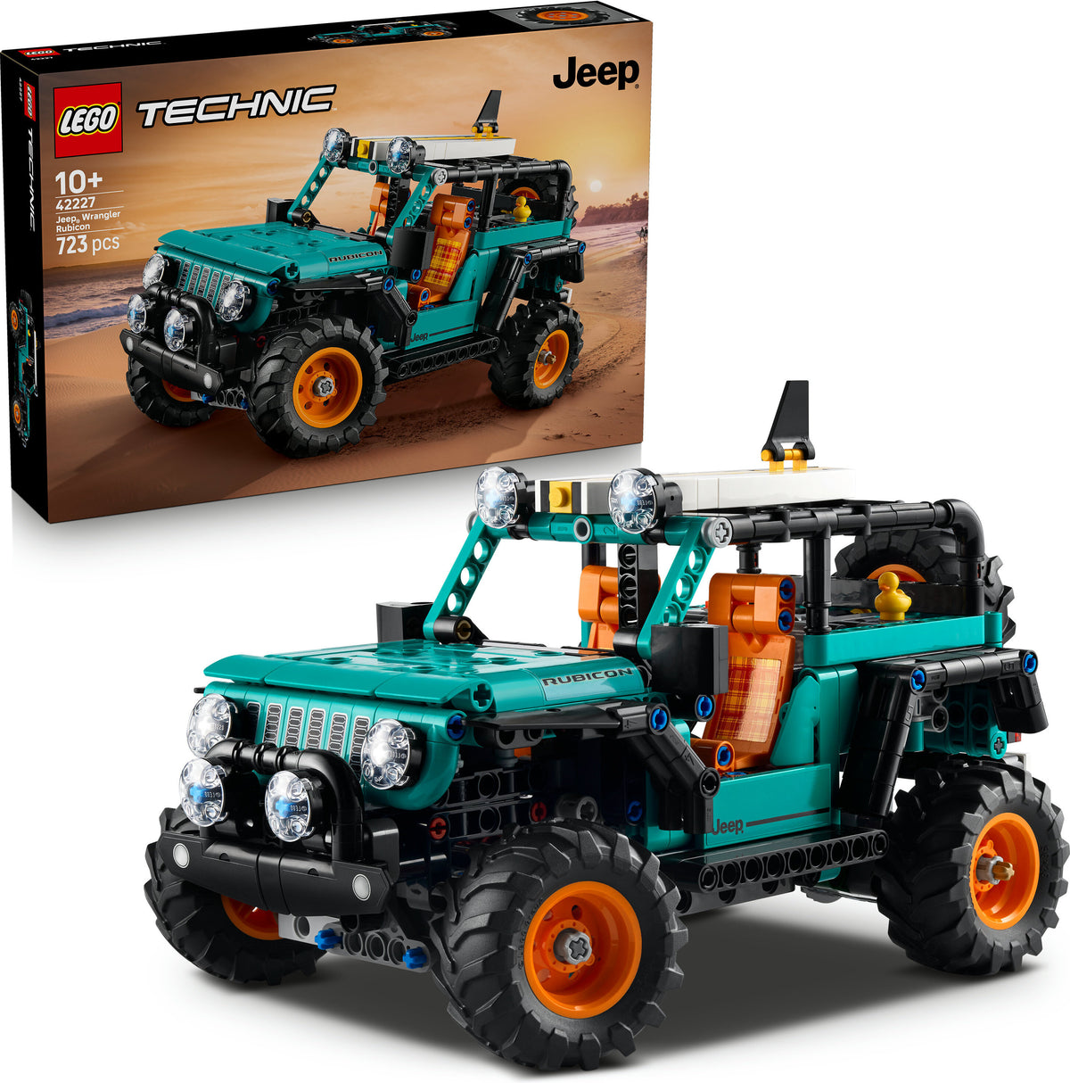 LEGO Technic 42227 Jeep® Wrangler Rubicon maasturi – kuva 15