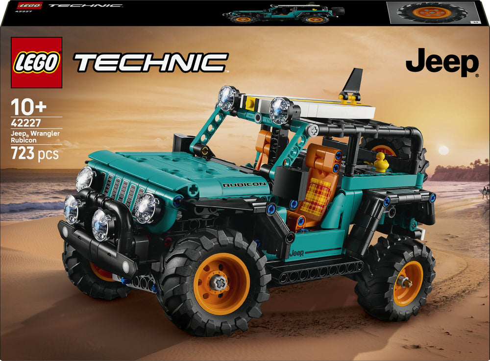 LEGO Technic 42227 Jeep® Wrangler Rubicon maasturi – kuva 1