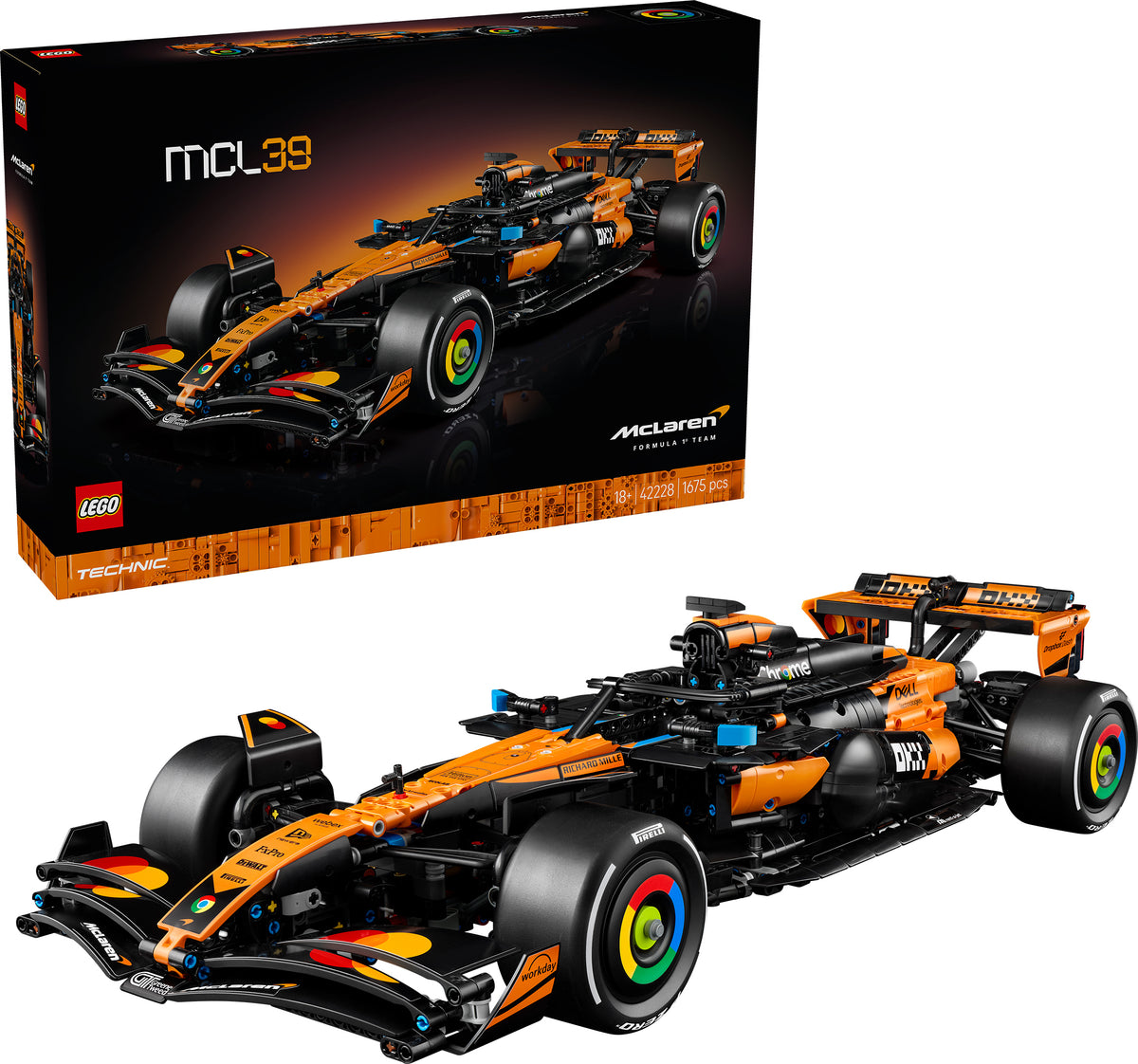 LEGO Technic 42228 McLaren MCL39 F1® auto – kuva 15