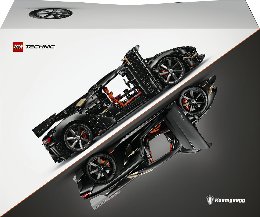 LEGO Technic 42232 Koenigsegg Sadair's Spear ‑mega-auto