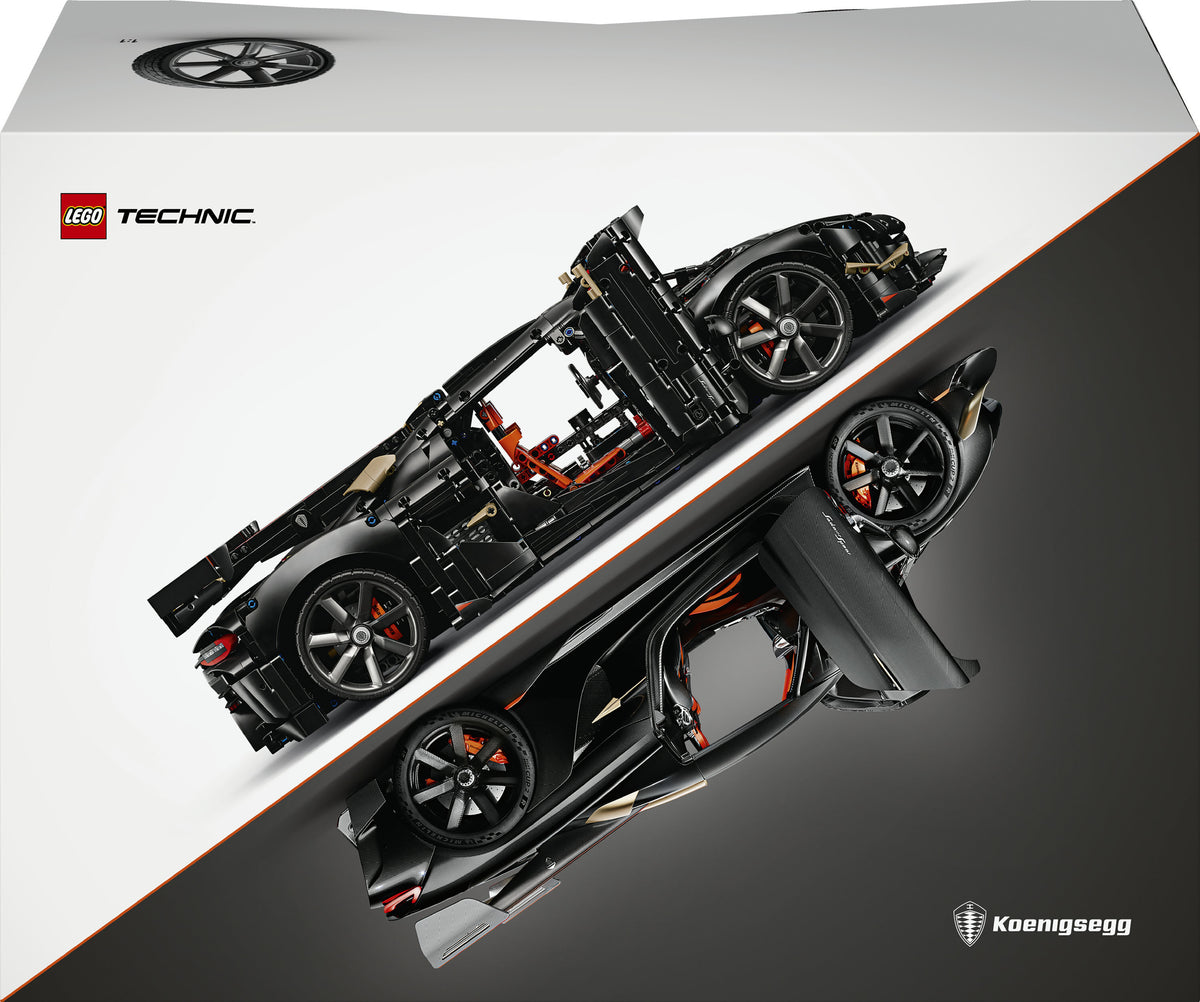 LEGO Technic 42232 Koenigsegg Sadair's Spear ‑mega-auto