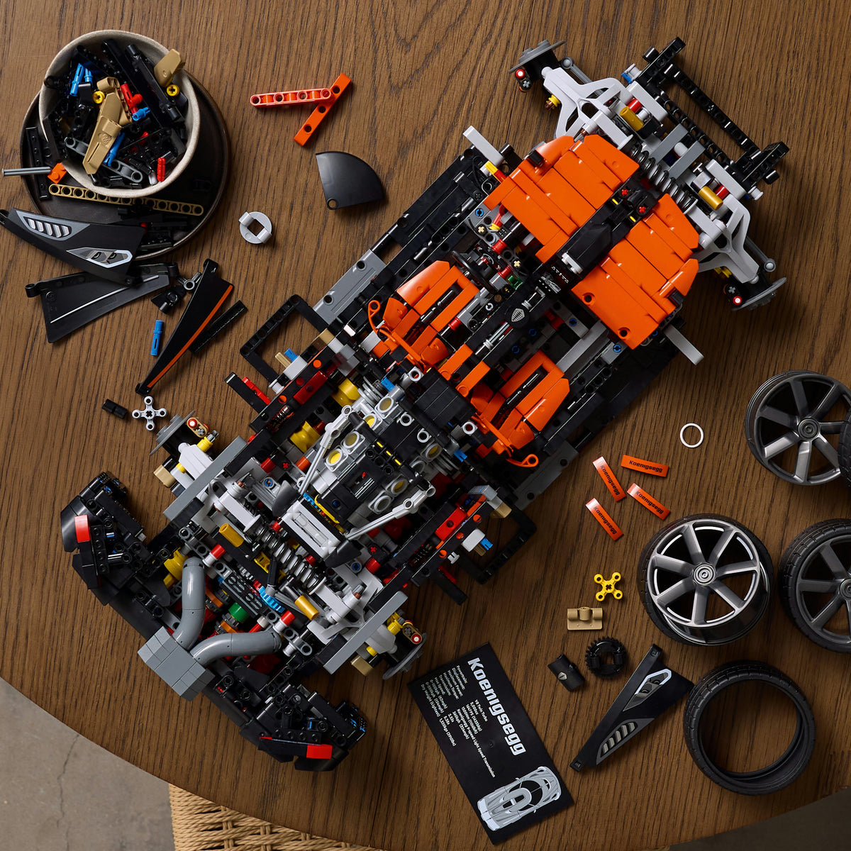 LEGO Technic 42232 Koenigsegg Sadair's Spear ‑mega-auto – kuva 4