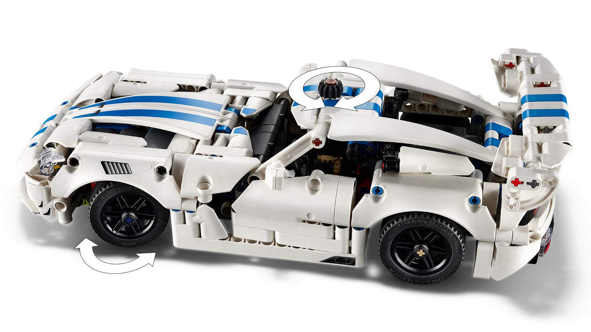 LEGO Technic 42234 Dodge Viper GTS-R ‑urheiluauto – kuva 7